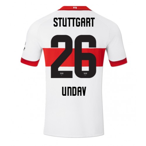 Stuttgart Deniz Undav #26 Domaci Dres 2024-25 Kratak Rukav